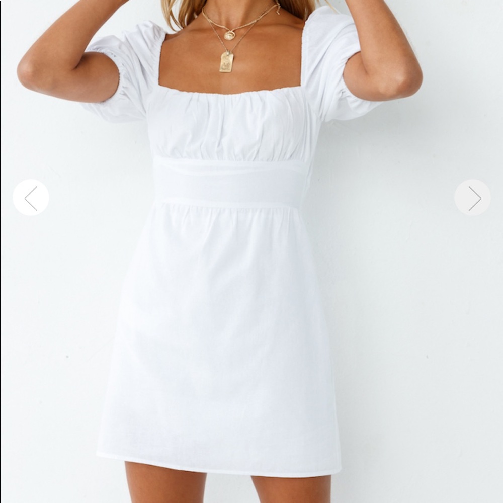 White dress